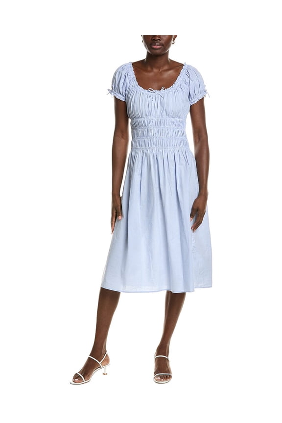 womens Maxi Dress, xs, Blue