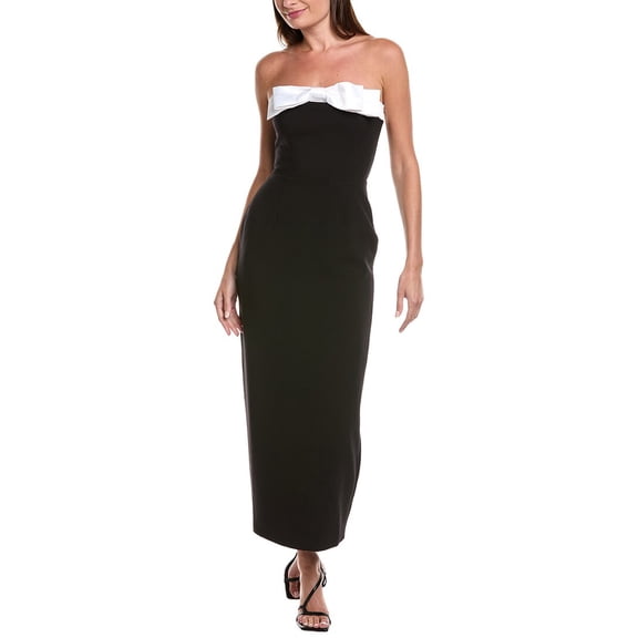 Wayf womens  Midi Dress, s, Black