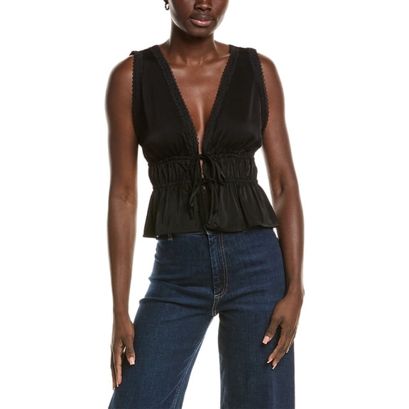 Wayf womens  Top, s, Black