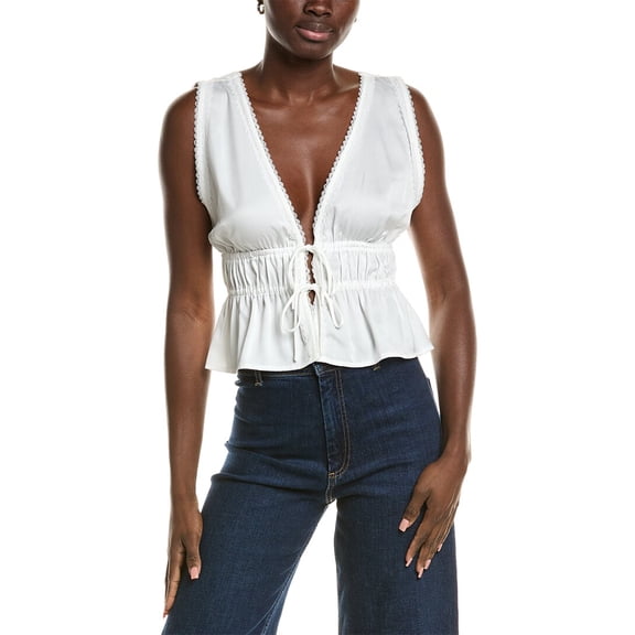 Wayf womens  Top, s, White