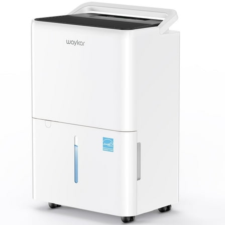 Waykar 10 Pint Dehumidifier, Energy Star 2025, Up to 1,000 Sq. Ft, White