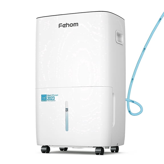 Waykar Fehom 50 pt. Dehumidifier with Pump, 6,500 Sq. Ft (MAX 150Pint at 95°F, 90% RH)