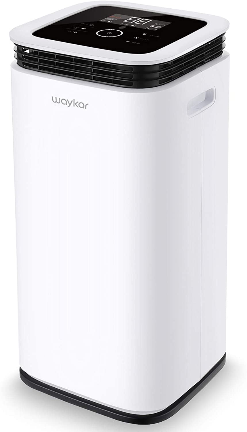 Waykar 70 Pints Dehumidifier for Basement and Home with Drain Hose