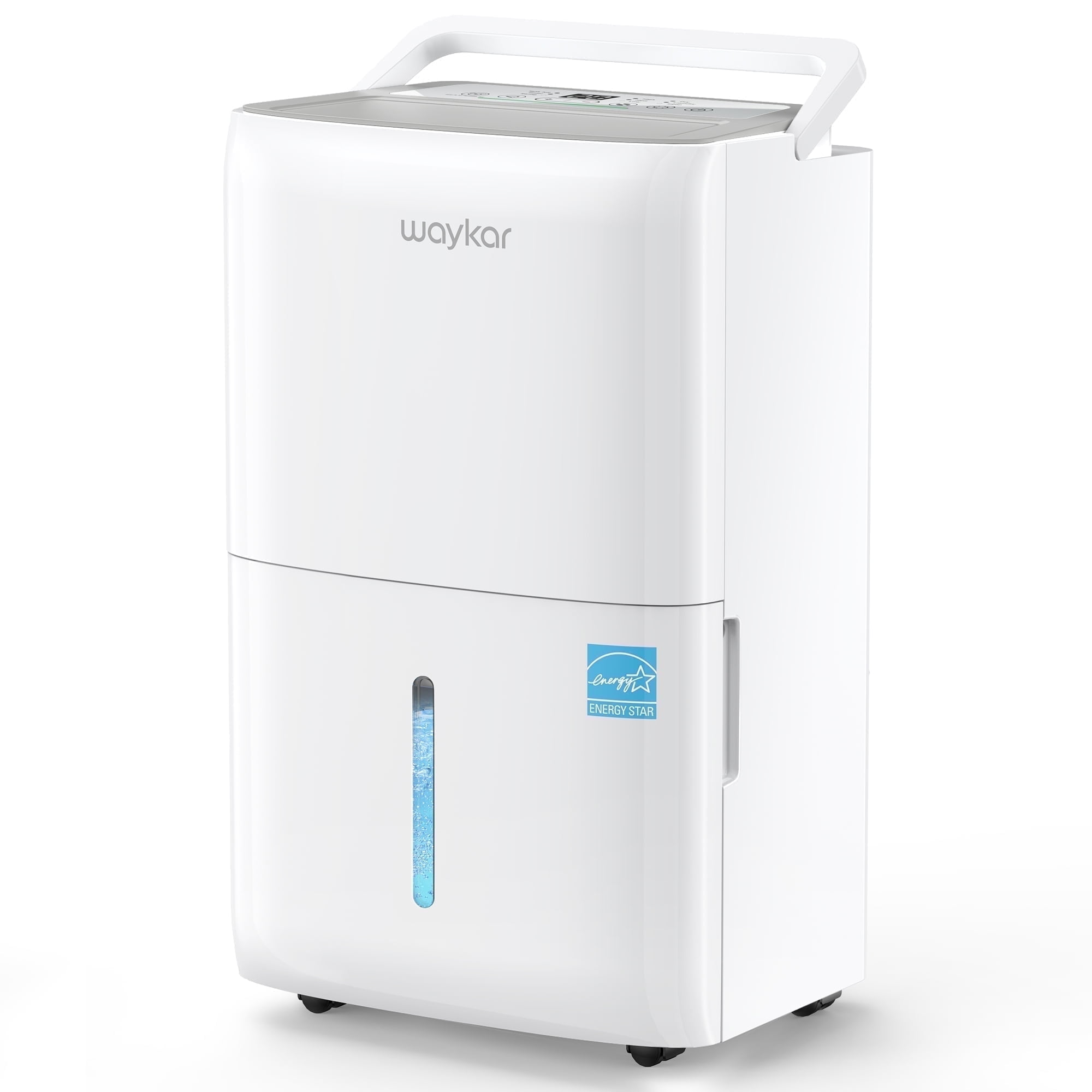 Waykar 25 PT Energy Star Dehumidifier, 5,000 Sq. ft, for Home, Basement and Large Room, Quiet, Humidity Control, Timer