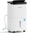 thumbnail image 1 of Waykar Dehumidifier with Pump, 50 Pint DOE (Max 150 Pint) for Home & Basements, 6000 Sq. Ft, Energy Star, Continuous Drain Hose, 1 of 8