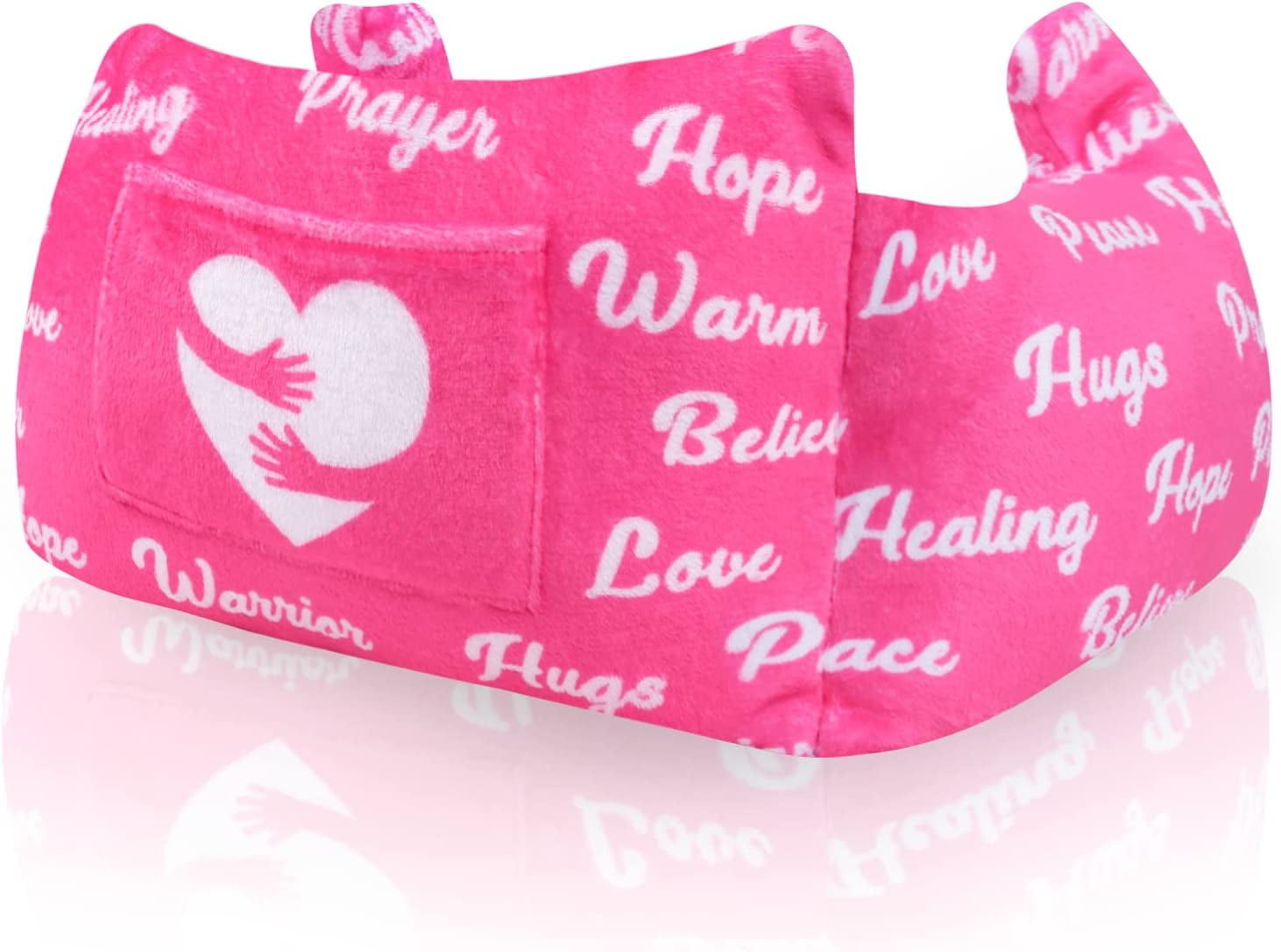 Waykingo Mastectomy Pillow Plus Size Soft Recovery Bed Pillows - Includes Ice Pack Pocket