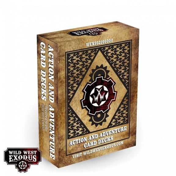 Wayland Games WEX992299000 Wild West Exodus - Action & Adventure Decks