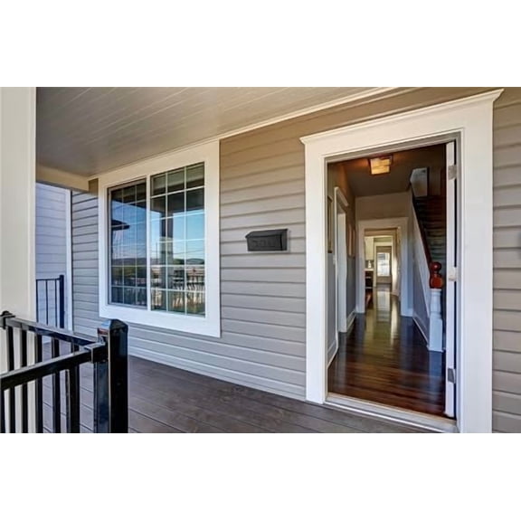 Waylandâ„¢ Vertical Wall-Mounted Mailbox for Outside, Rust-Resistant Galvanized Steel Metal Small Mail Box, Black