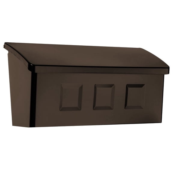 Wayland Wall Mount Mailbox Rubbed Bronze