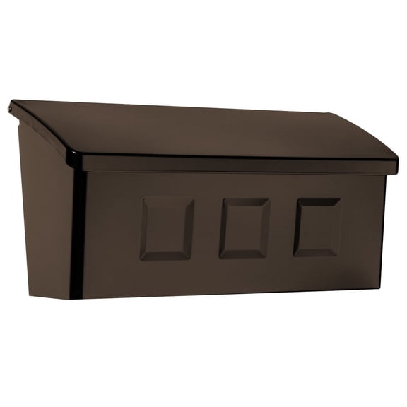 Wayland Wall Mount Mailbox Rubbed Bronze