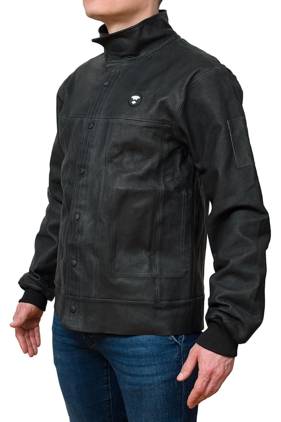 Welding SURTUR Boar Hide Welding Jacket Pig Leather