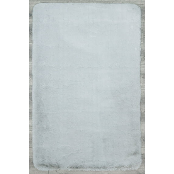 Waylin Grey Modern Plush Soft Area Rug