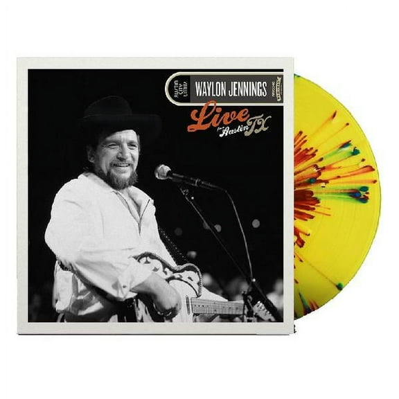 Waylon Jennings - Live From Austin Tx 84 (Red/Yellow S - Vinyl