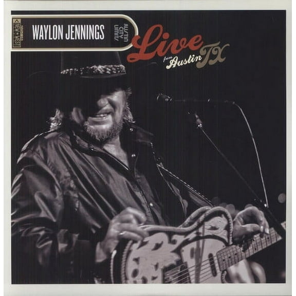Waylon Jennings - Live from Austin TX - Music & Performance - Vinyl