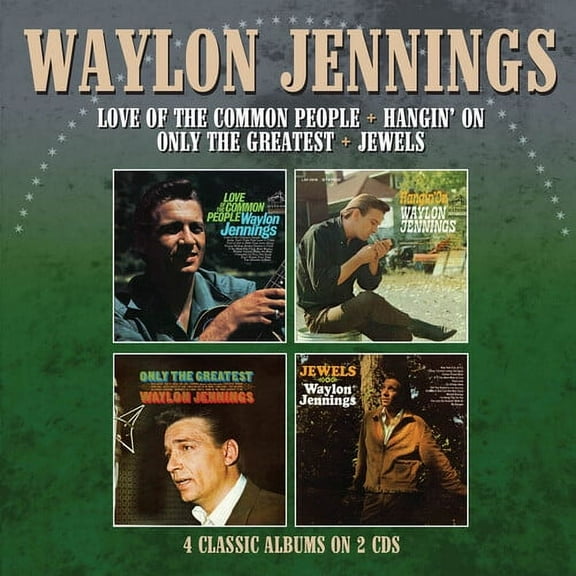 Waylon Jennings - Love Of The Common People / Hangin' On / Only The Greatest / Jewels - Music & Performance - CD