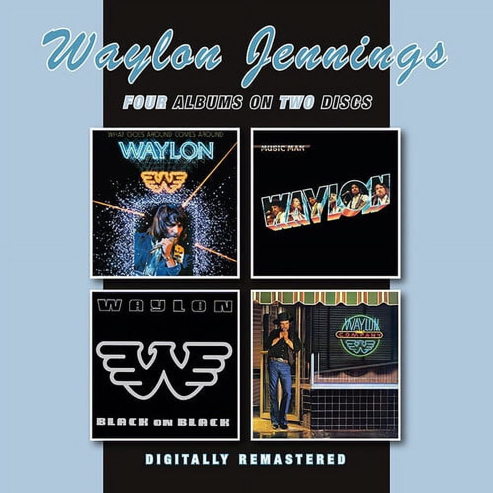 Waylon Jennings - What Goes Around Comes Around / Music Man / Black On Black / Waylon And Company - Music & Performance - CD