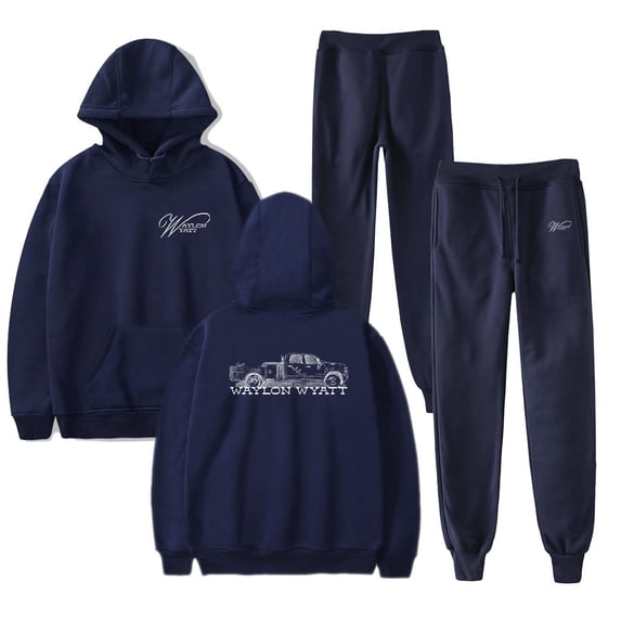 Waylon Wyatt Hoodie Pants Sets Merch For Men/Women Sweatshirt Pants Two Piece Set Streetwear