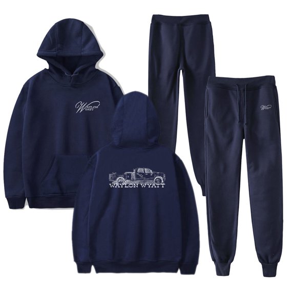 Waylon Wyatt Hoodie Pants Sets Merch For Men/Women Sweatshirt Pants Two Piece Set Streetwear