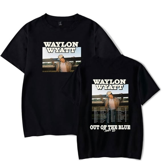 Waylon Wyatt Merch Out Of The Blue Tour T-Shirt For Women/Men Unisex Short Sleeve Tshirt Fashion Streetwear Summer Top