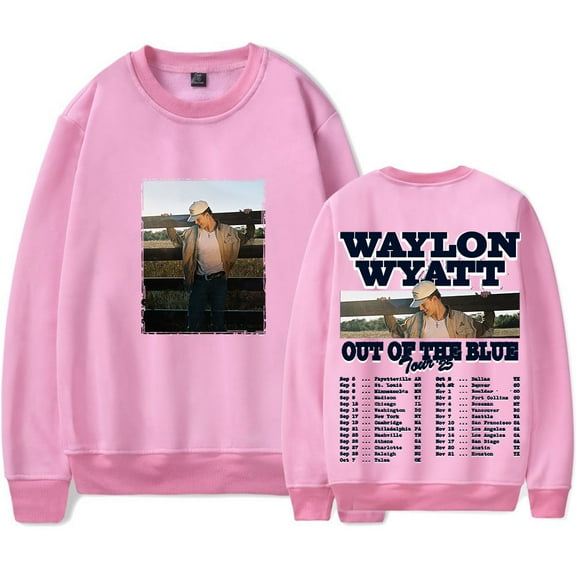 Waylon Wyatt Out Of The Blue Tour Long Sleeve Tee Women Men Fashion Crewneck Sweatshirts