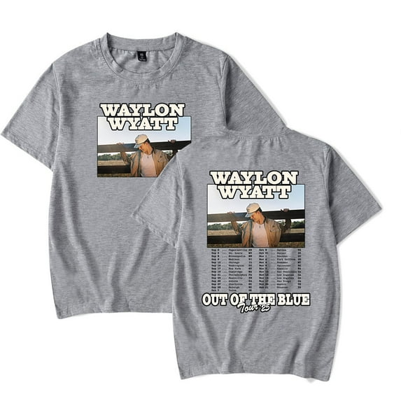 Waylon Wyatt Out Of The Blue Tour T-Shirt Merch For Women/Men Unisex Short Sleeve Tshirt Fashion Streetwear