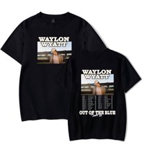 Waylon Wyatt Out Of The Blue Tour T-Shirt Merch For Women/Men Unisex Short Sleeve Tshirt Fashion Streetwear
