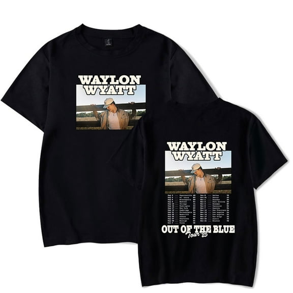 Waylon Wyatt Out Of The Blue Tour T-Shirt Merch For Women/Men Unisex Short Sleeve Tshirt Fashion Streetwear