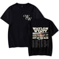 thumbnail image 1 of Waylon Wyatt Out of The Blue Tour Merch Short Sleeve T-shirt Unisex Fashion Crew Neck Top, 1 of 2