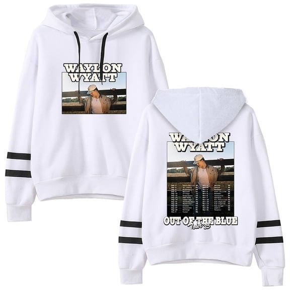 Waylon Wyatt Out of the Blue Tour 2025 Pocketless Parallel Bars Sleeve Sweatshirt