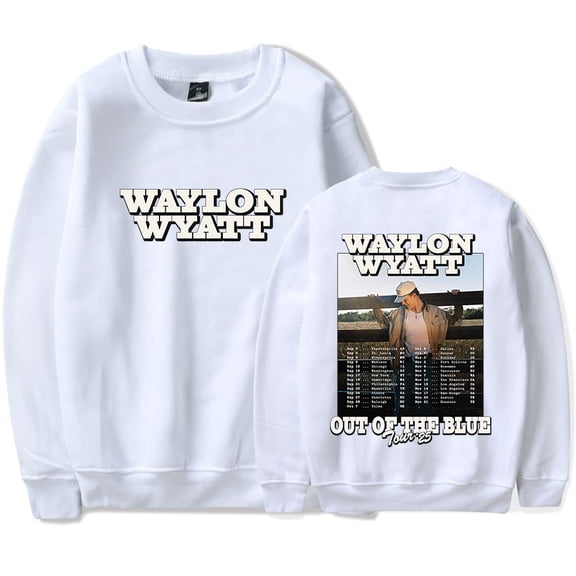 Waylon Wyatt Out of the Blue Tour Crewneck Long Sleeve Pullover Women Men Sweatshirt