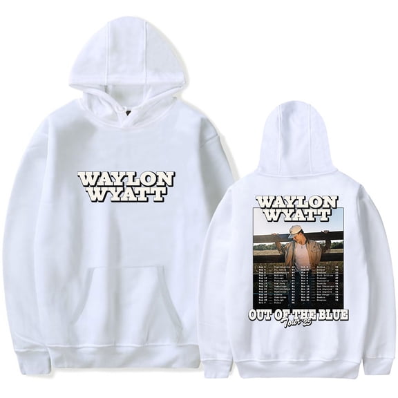 Waylon Wyatt Out of the Blue Tour Hoodie Women Men Casual Long Sleeve Sweatshirt Pullover Clothes