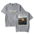 thumbnail image 1 of Waylon Wyatt Out of the Blue Tour Tee Unisex Crewneck Short Sleeve T-shirt Casual Trendy Tops, 1 of 2