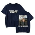 thumbnail image 1 of Waylon Wyatt Out of the Blue Tour Tee Unisex Crewneck Short Sleeve T-shirt Casual Trendy Tops, 1 of 2