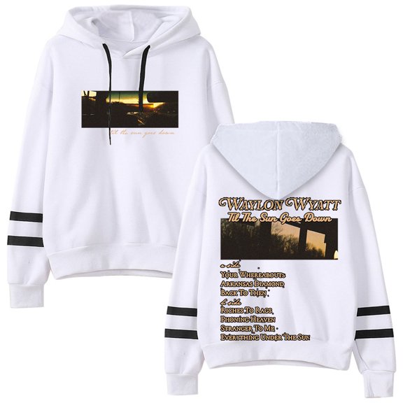 Waylon Wyatt Til The Sun Goes Down Merch Pullover Pocketless Parallel Bars Sleeve Streetwear