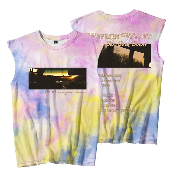 Waylon Wyatt Til The Sun Goes Down Merch Sleeveless T-Shirts Summer Unisex Fashion Streetwear Tee