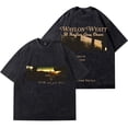 thumbnail image 1 of Waylon Wyatt Til The Sun Goes Down Merch Wash T-Shirts Summer Unisex Streetwear Short Sleeve Tee, 1 of 6