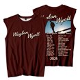 thumbnail image 1 of Waylon Wyatt Til The Sun Goes Down Tour 2025 Merch Sleeveless T-Shirts Summer Unisex Fashion Tee, 1 of 4
