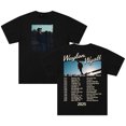 thumbnail image 1 of Waylon Wyatt Til The Sun Goes Down Tour 2025 T-shirt Short Sleeve Cotton Tee Women Men Streetwear Tops, 1 of 3