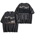 thumbnail image 1 of Waylon Wyatt Til The Sun Goes Down Tour 2025 Washed Cotton Tshirt Hip Hop Short Sleeve, 1 of 2