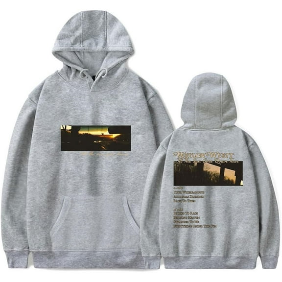Waylon Wyatt Til The Sun Goes Down Tracklist Merch Hoodie Pockets Drawstring Unisex Hooded Sweatshirt Fashion Clothing