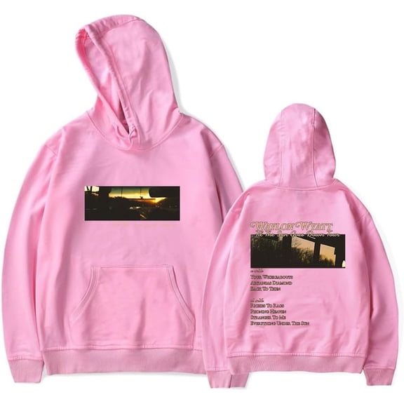 Waylon Wyatt Til The Sun Goes Down Tracklist Merch Hoodie Pockets Drawstring Unisex Hooded Sweatshirt Fashion Clothing