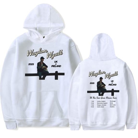 Waylon Wyatt Tour 2025 Hoodie Merch For Men/Women Unisex Winter Long Sleeve Sweatshirt Pullover Hooded Streetwear