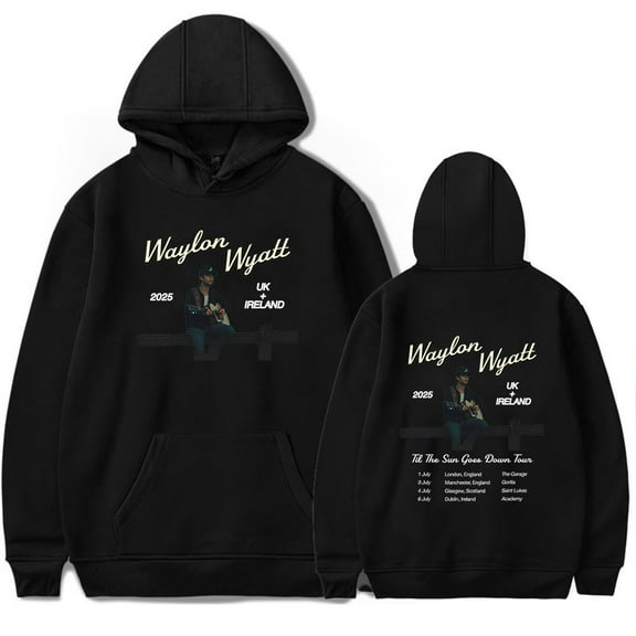 Waylon Wyatt Tour 2025 Hoodie Merch For Men/Women Unisex Winter Long Sleeve Sweatshirt Pullover Hooded Streetwear