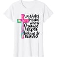 thumbnail image 1 of Waymaker Miracle Worker Rainbow Christian Jesus God Women T-Shirt, 1 of 3