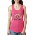 thumbnail image 1 of Waymaker Rainbow Inspirational/Christian Ladies Racerback Tank Top, Hot Pink, Small, 1 of 5