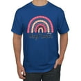 thumbnail image 1 of Waymaker Rainbow Inspirational/Christian Men's Graphic T-Shirt, Royal, Small, 1 of 5