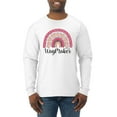 thumbnail image 1 of Waymaker Rainbow Inspirational/Christian Mens Long Sleeve Shirt, White, XX-Large, 1 of 5