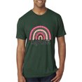 thumbnail image 1 of Waymaker Rainbow Inspirational/Christian Mens Premium Tri Blend T-Shirt, Forest Green, Small, 1 of 5