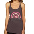 thumbnail image 1 of Waymaker Rainbow Inspirational/Christian Tri-Blend Racerback Tank Top, Brown, Medium, 1 of 5