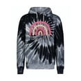 thumbnail image 1 of Waymaker Rainbow Inspirational/Christian Unisex Graphic Hoodie Sweatshirt, Spiral Black, XX-Large, 1 of 5
